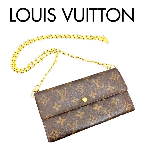 Louis Vuitton Handbags - Louis Vuitton Sarah Monogram Wallet on a Chain